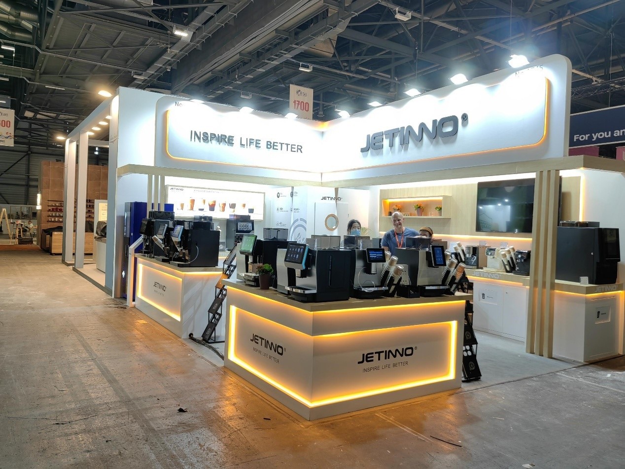 技諾全自動咖啡機閃耀 WOC展,中國智造定義全球咖啡新高度